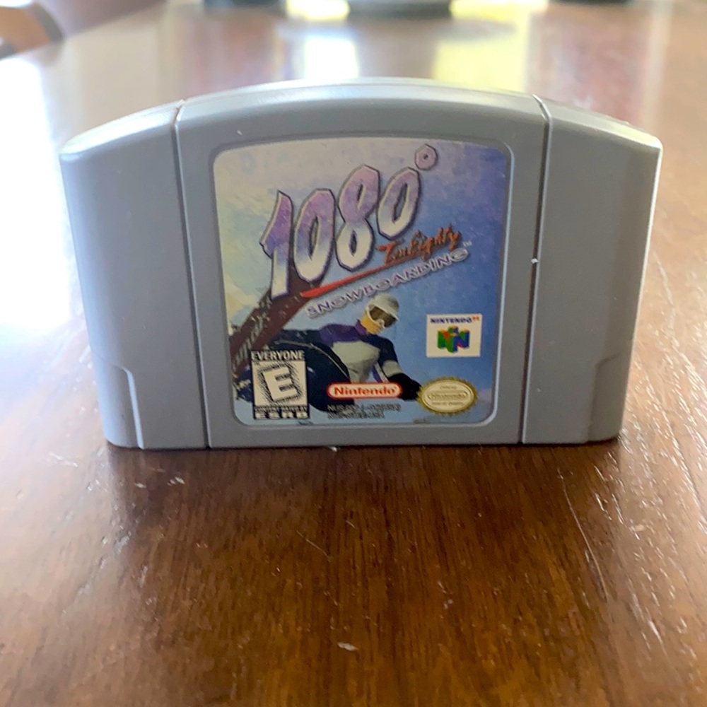 N64: 1080 Snowboarding